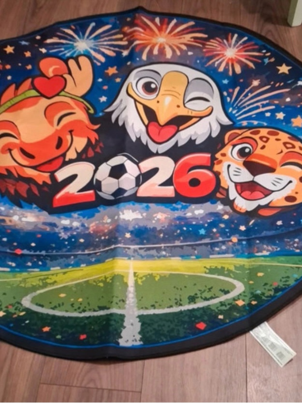 World Cup 2026 Mascot rug/ wall decor